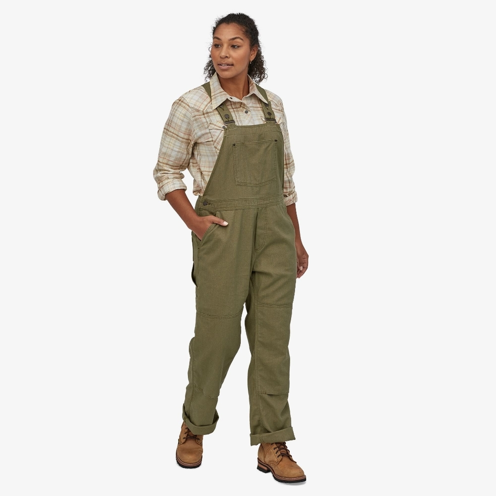 All Seasons Hemp Canvas Bib Overalls